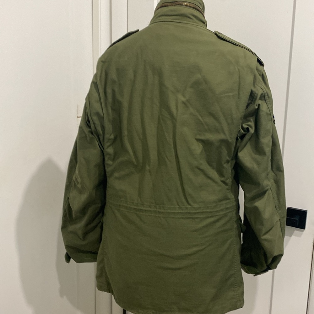 Authentic Vintage 70’s US Air Force COLD WEATHER FIELD OG-107 M-65 JACKET Large - Picture 11 of 17